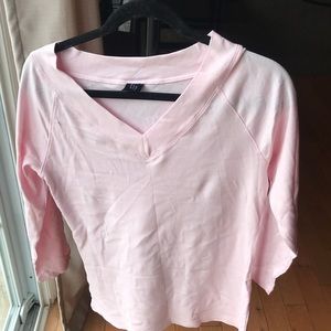 GAP Large Pink V-neck Long Sleeve Unworn
